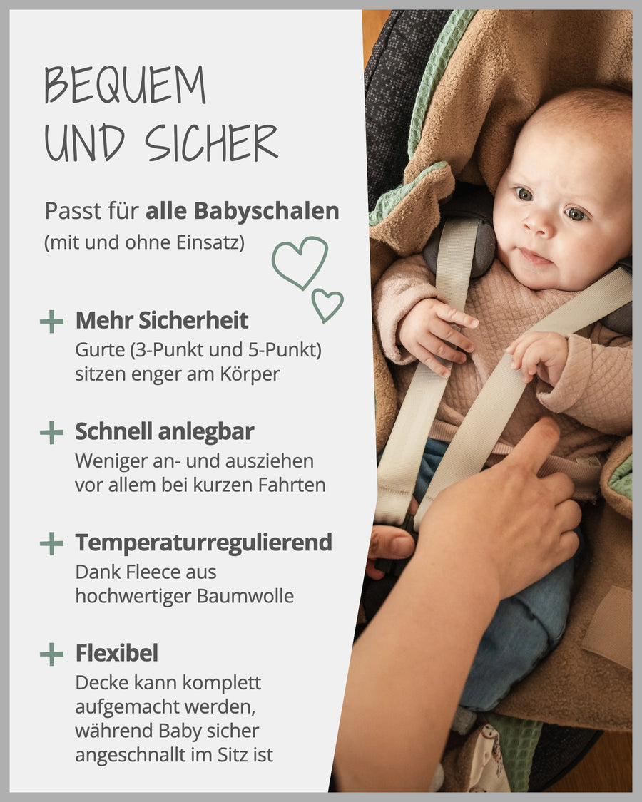 Einschlagdecke WALDFREUNDE-ULLENBOOM Baby