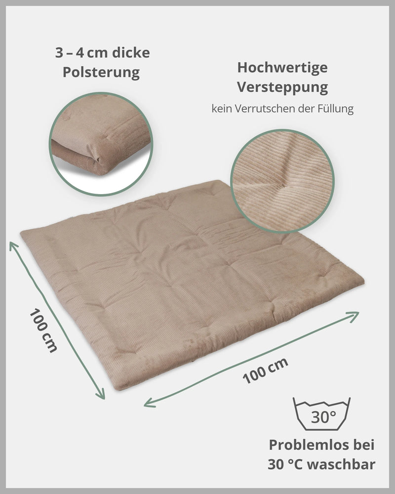 Krabbeldecke CORD SAND-ULLENBOOM Baby