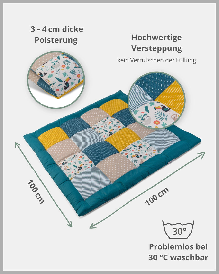 Krabbeldecke DSCHUNGEL-ULLENBOOM Baby
