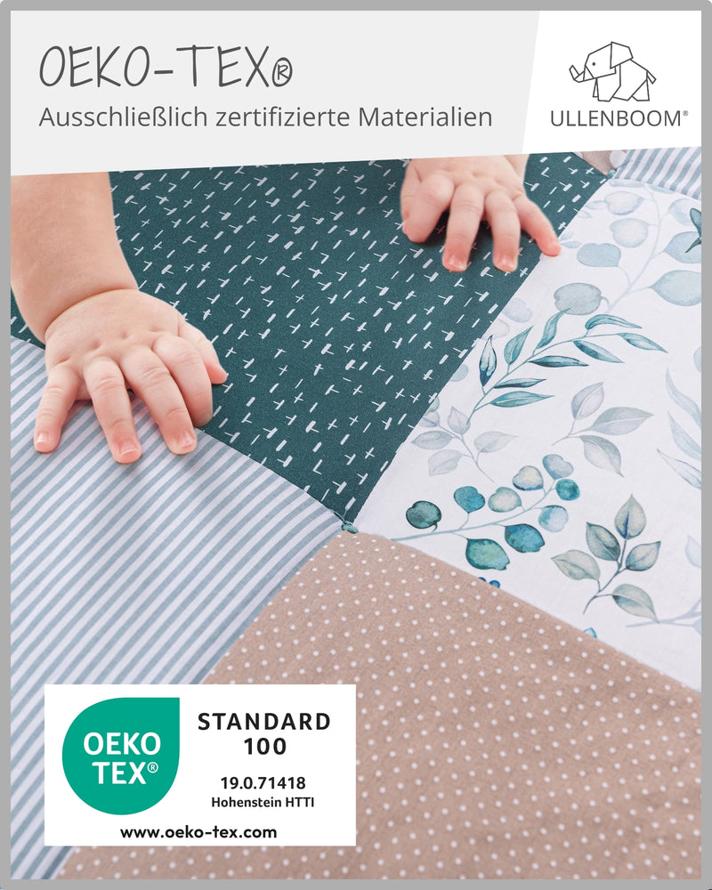 Personalisierbare Krabbeldecke EUKALYPTUS-ULLENBOOM Baby