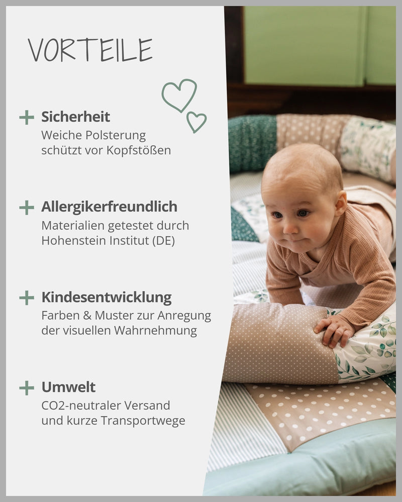 Krabbeldecke EUKALYPTUS-ULLENBOOM Baby