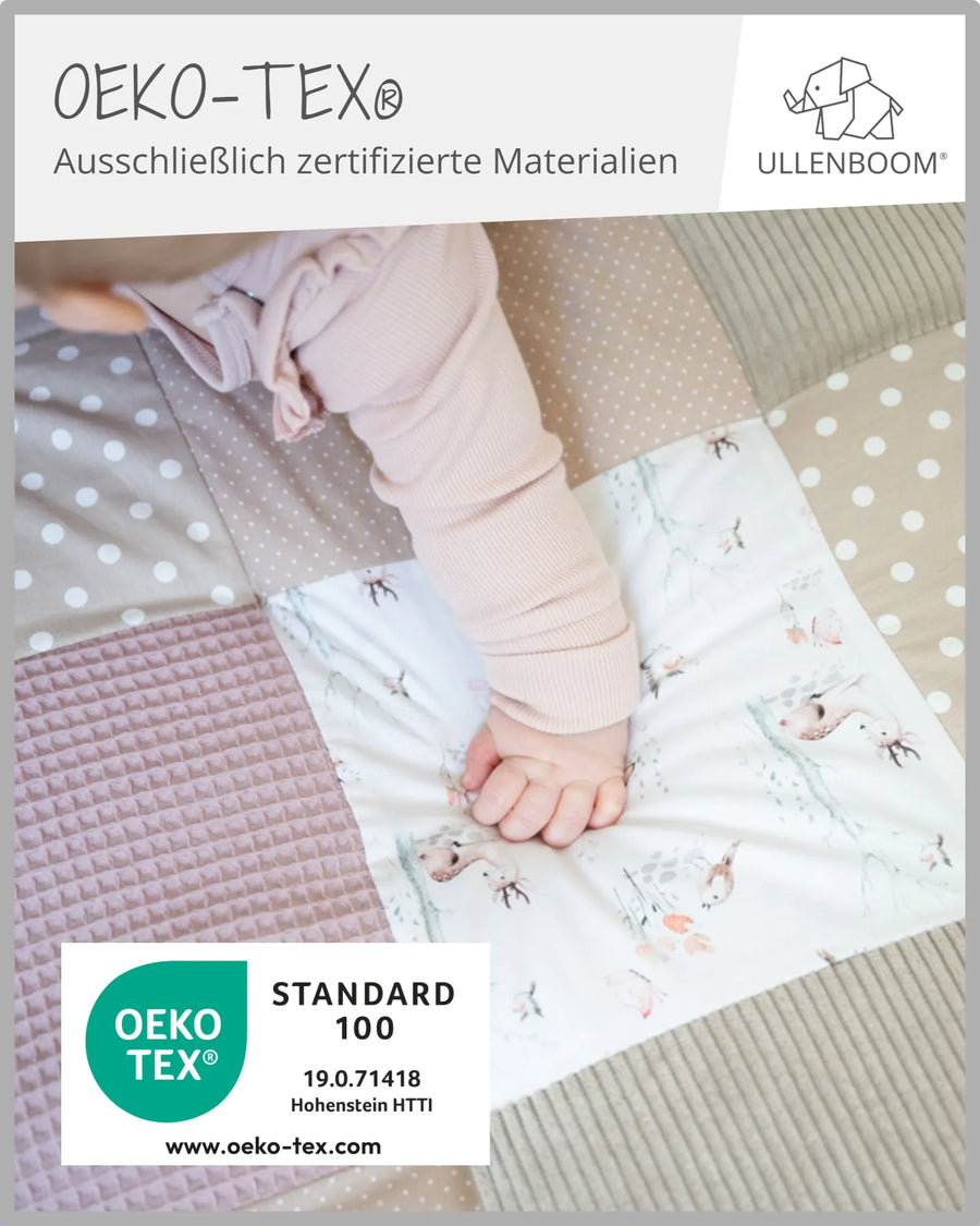 Krabbeldecke MÄRCHENWALD-Personalisierbare Krabbeldecke MÄRCHENWALD ULLENBOOM®-ULLENBOOM Baby
