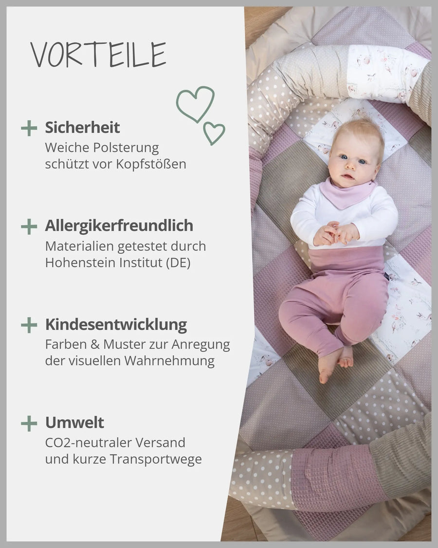 Krabbeldecke MÄRCHENWALD-Personalisierbare Krabbeldecke MÄRCHENWALD ULLENBOOM®-ULLENBOOM Baby