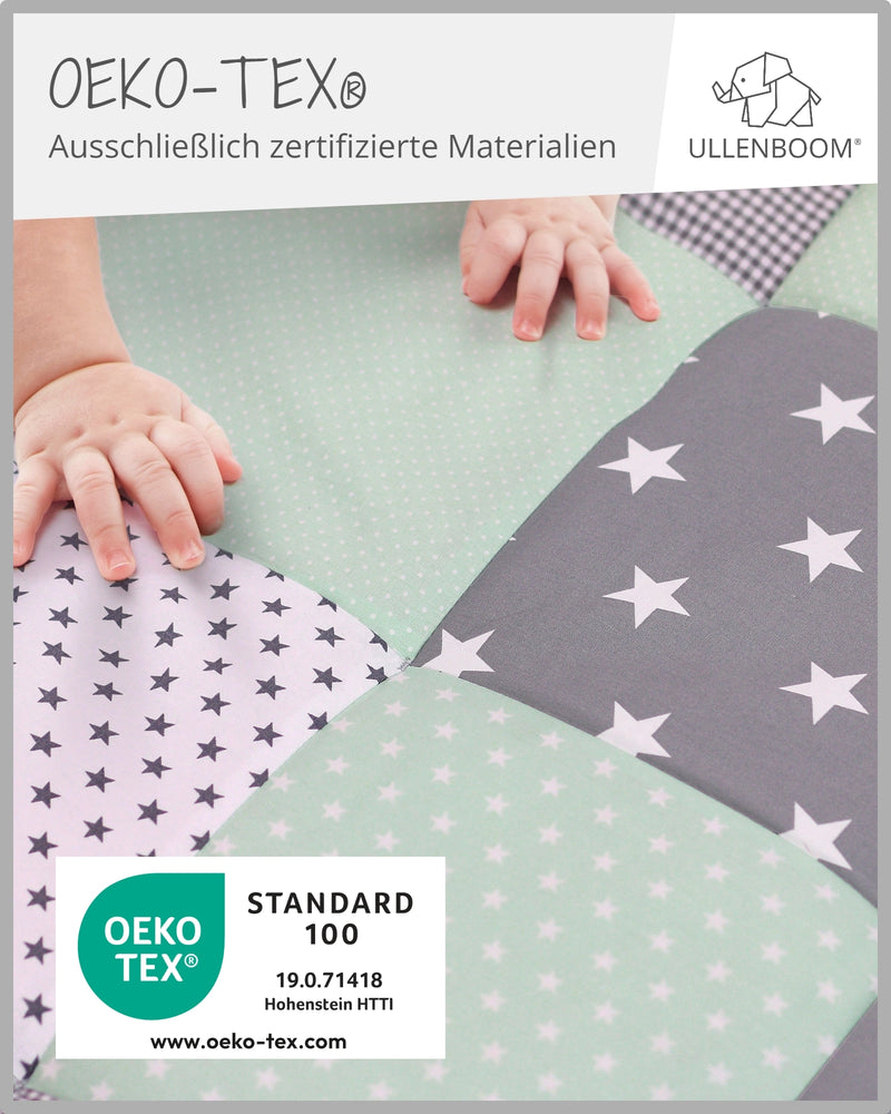Krabbeldecke MINT GRAU-ULLENBOOM Baby