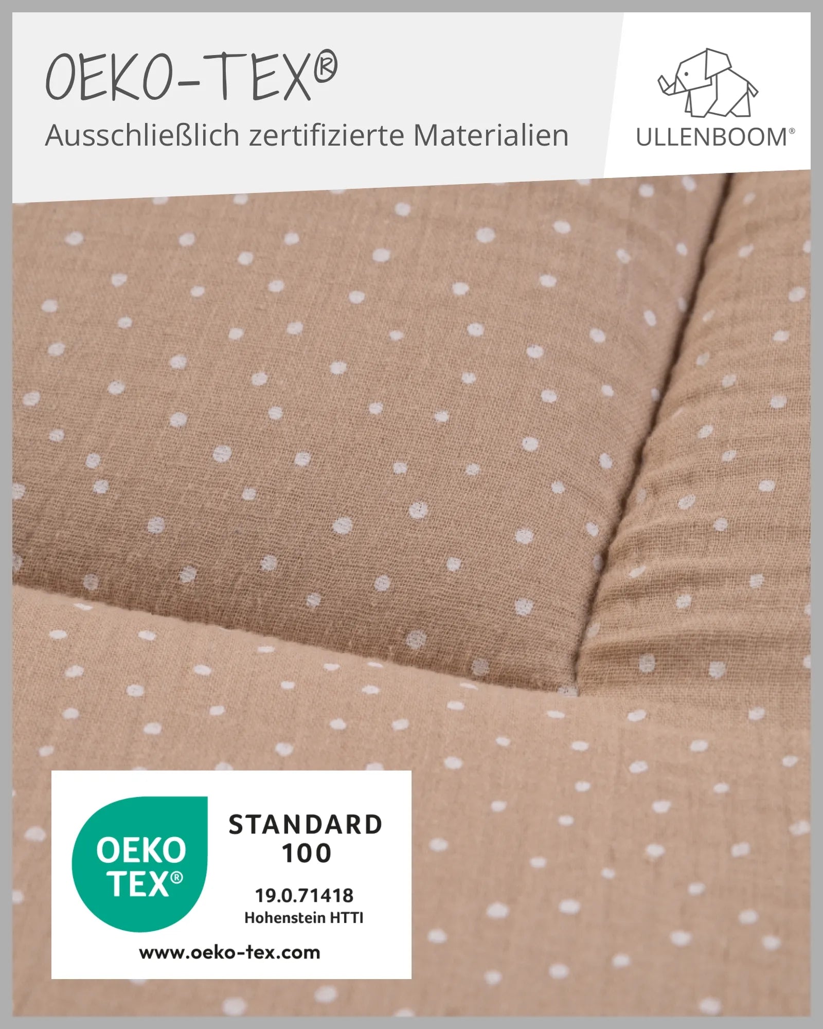 ullenboom-krabbeldecke-100x100-musselin-sand-01-produktinfos-oeko-tex-neu-ULLENBOOM Baby