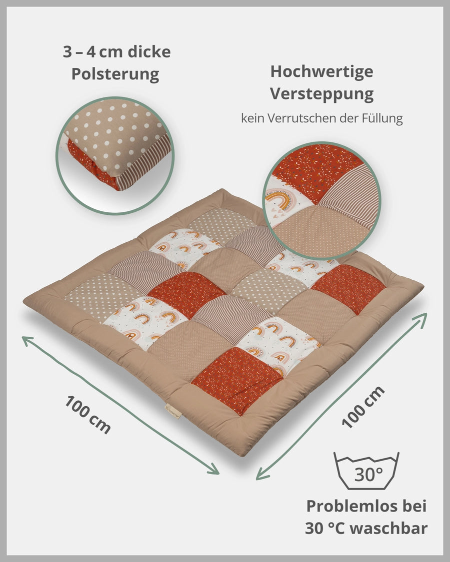 Krabbeldecke REGENBOGEN-ULLENBOOM Baby