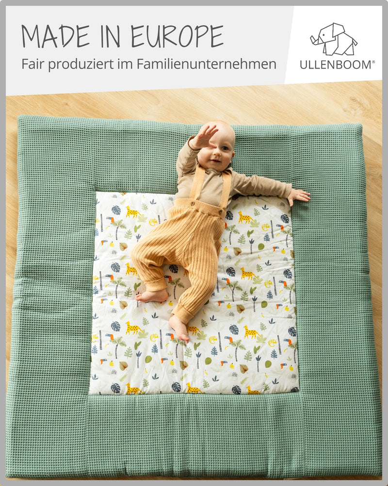 Krabbeldecke SALBEIGRÜN REGENWALD-ULLENBOOM Baby