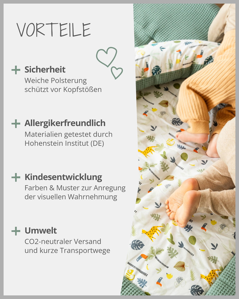 Krabbeldecke SALBEIGRÜN REGENWALD-ULLENBOOM Baby