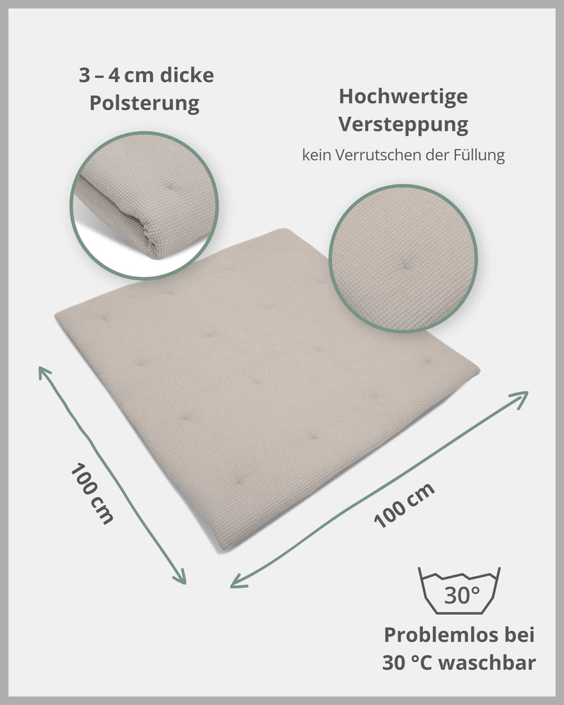 Krabbeldecke Waffelpiqué SAND-ULLENBOOM Baby