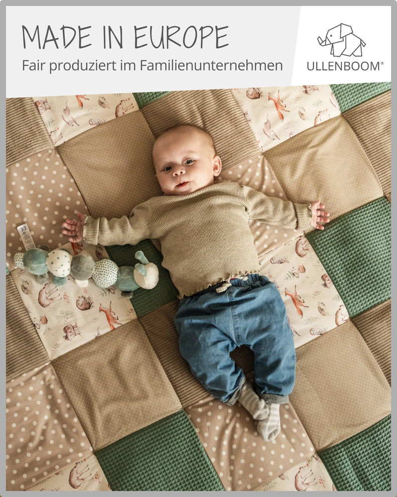 Personalisierbare Krabbeldecke WALDFREUNDE-ULLENBOOM Baby
