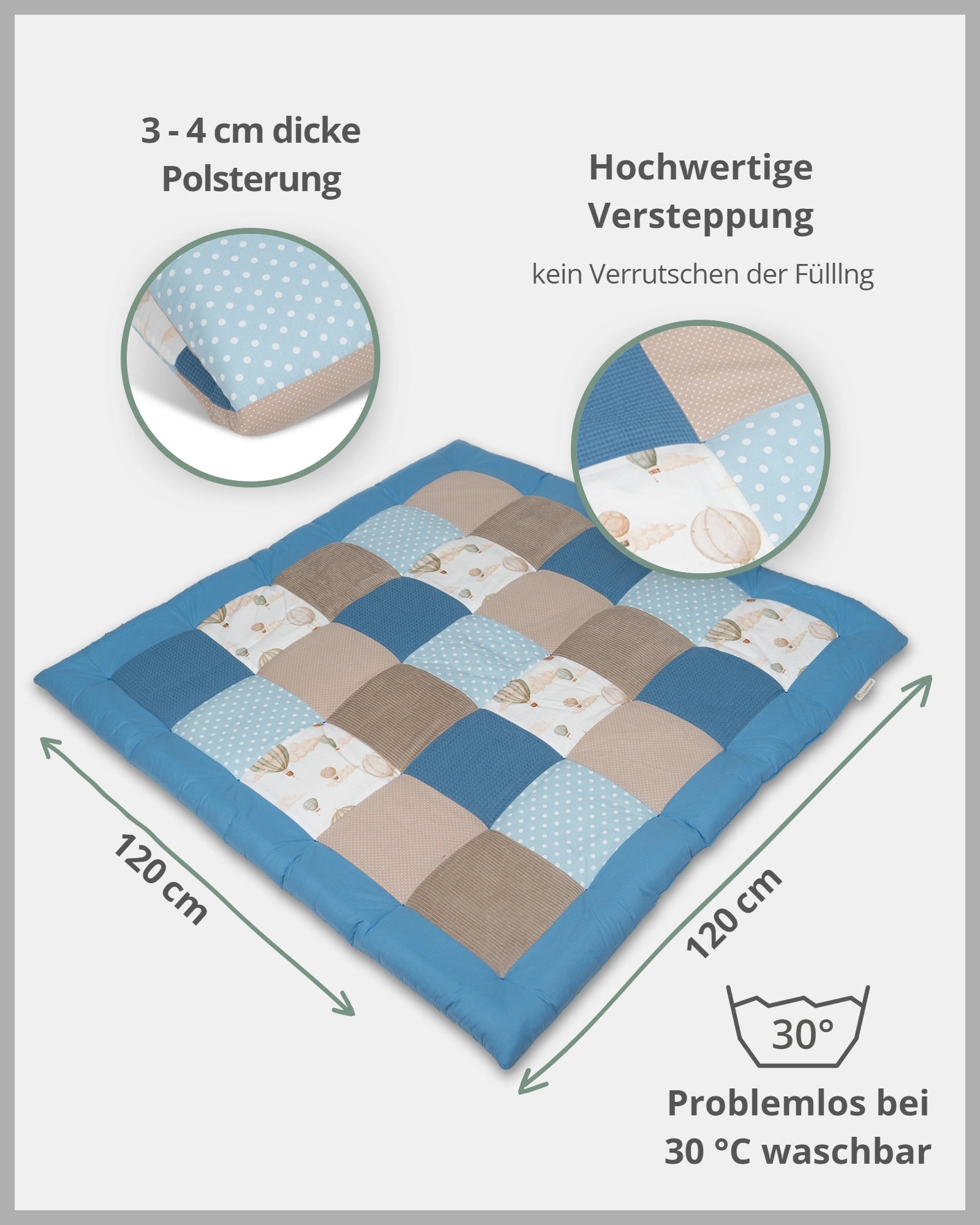 Krabbeldecke BALLONTRAUM