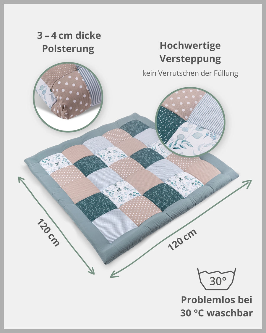 Krabbeldecke EUKALYPTUS-ULLENBOOM Baby