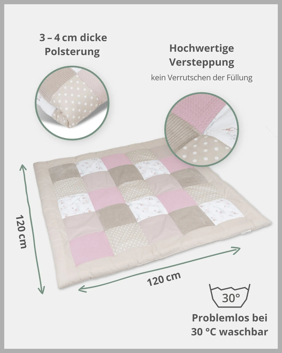 Krabbeldecke MÄRCHENWALD-Personalisierbare Krabbeldecke MÄRCHENWALD ULLENBOOM®-ULLENBOOM Baby