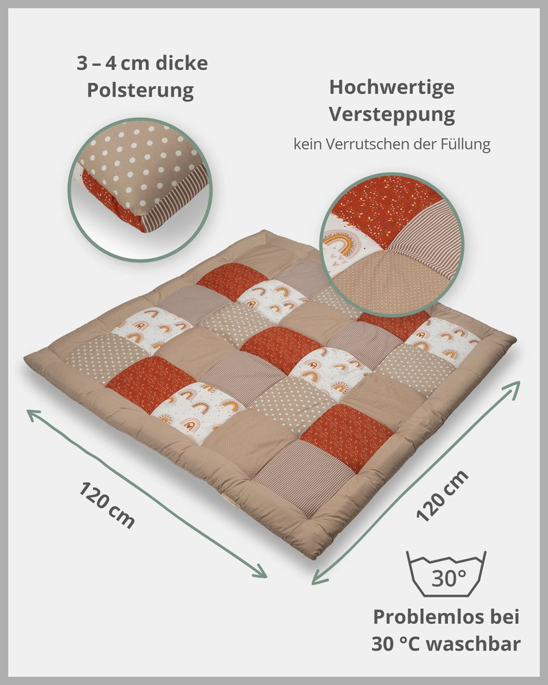 Krabbeldecke REGENBOGEN-ULLENBOOM Baby