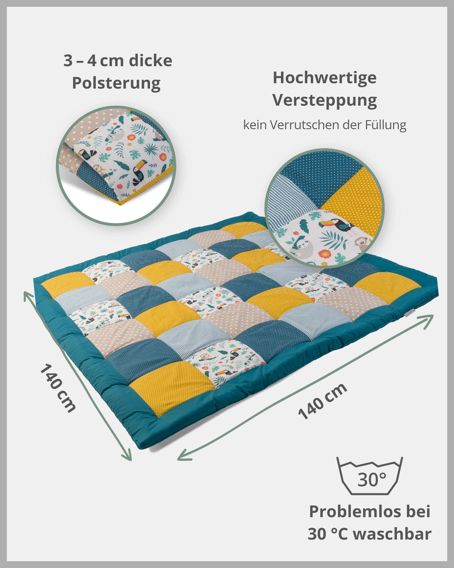 Krabbeldecke DSCHUNGEL-ULLENBOOM Baby