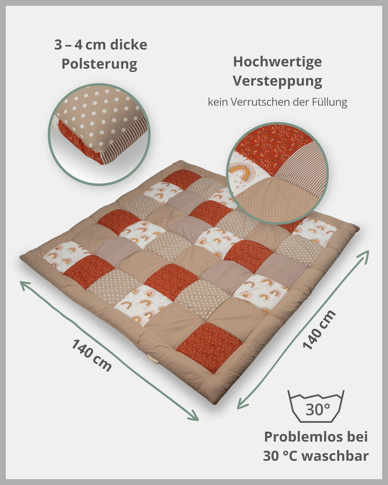 Krabbeldecke REGENBOGEN-ULLENBOOM Baby