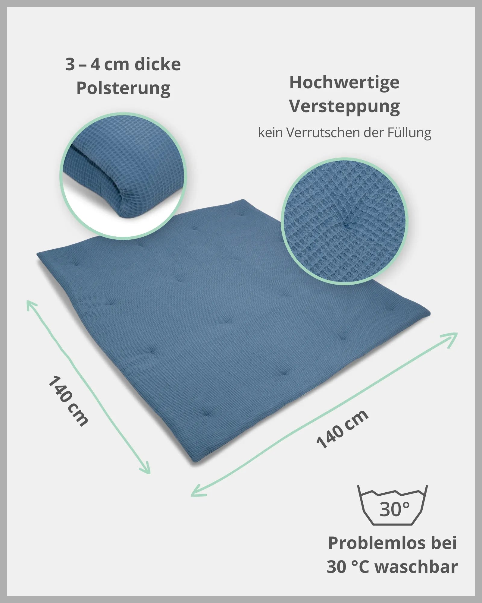 ullenboom-krabbeldecke-140x140-waffel-uni-blau-03-produktinfos-allgemein-ULLENBOOM Baby