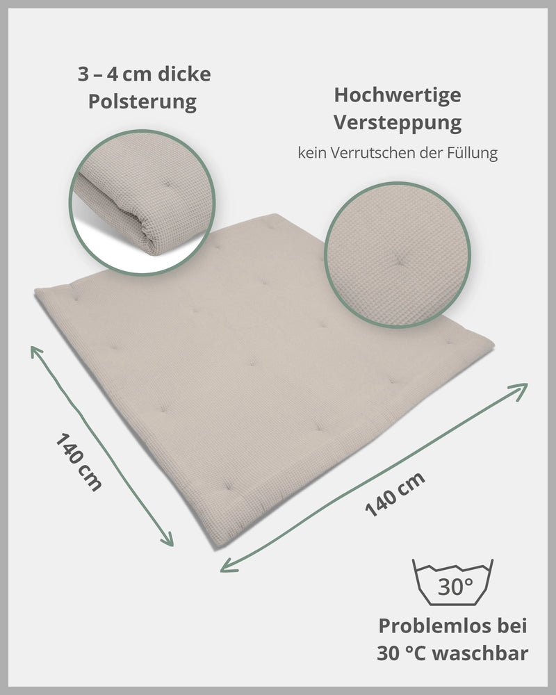 Krabbeldecke Waffelpiqué SAND-ULLENBOOM Baby