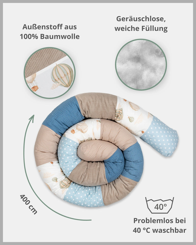 Baby Bettschlange BALLONTRAUM