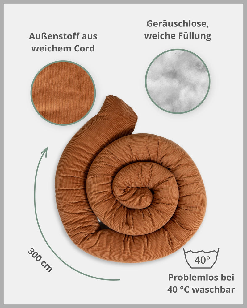 Baby Bettschlange CORD CARAMEL-ULLENBOOM Baby
