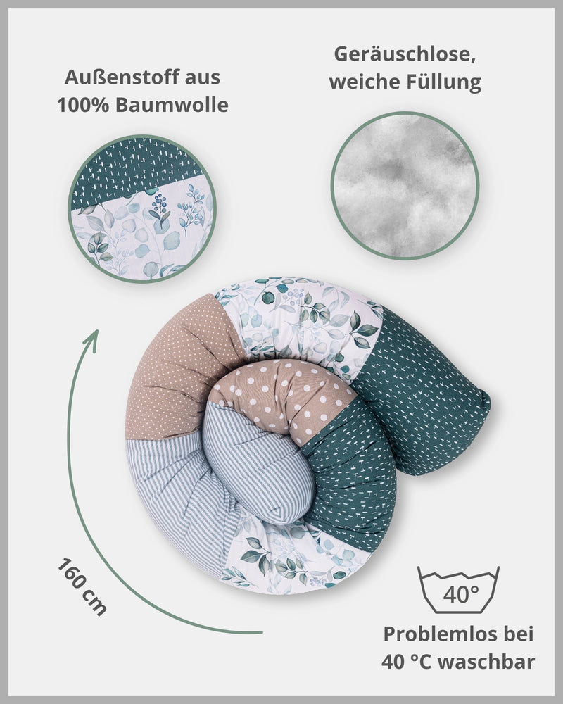 Baby Bettschlange EUKALYPTUS-ULLENBOOM Baby