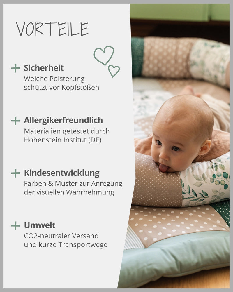 Baby Bettschlange EUKALYPTUS-ULLENBOOM Baby