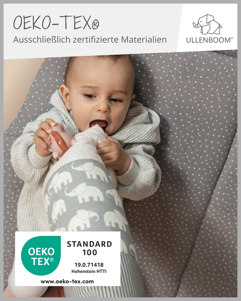 Baby Bettschlange GRAU ELEFANT-ULLENBOOM Baby