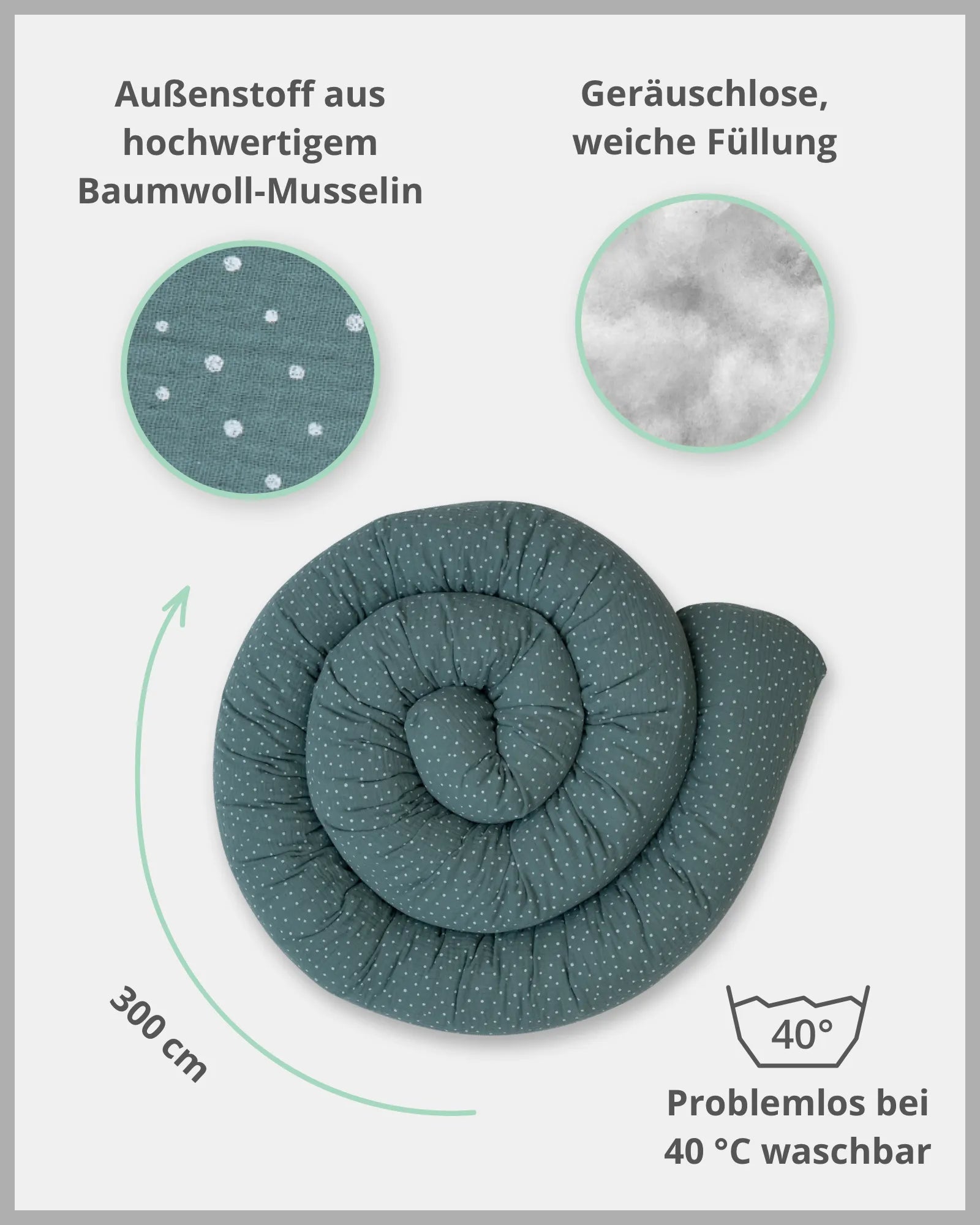 ullenboom-kuschelschlange-musselin-salbeigru_en-03-produktinfos-allgemein-300cm-ULLENBOOM Baby