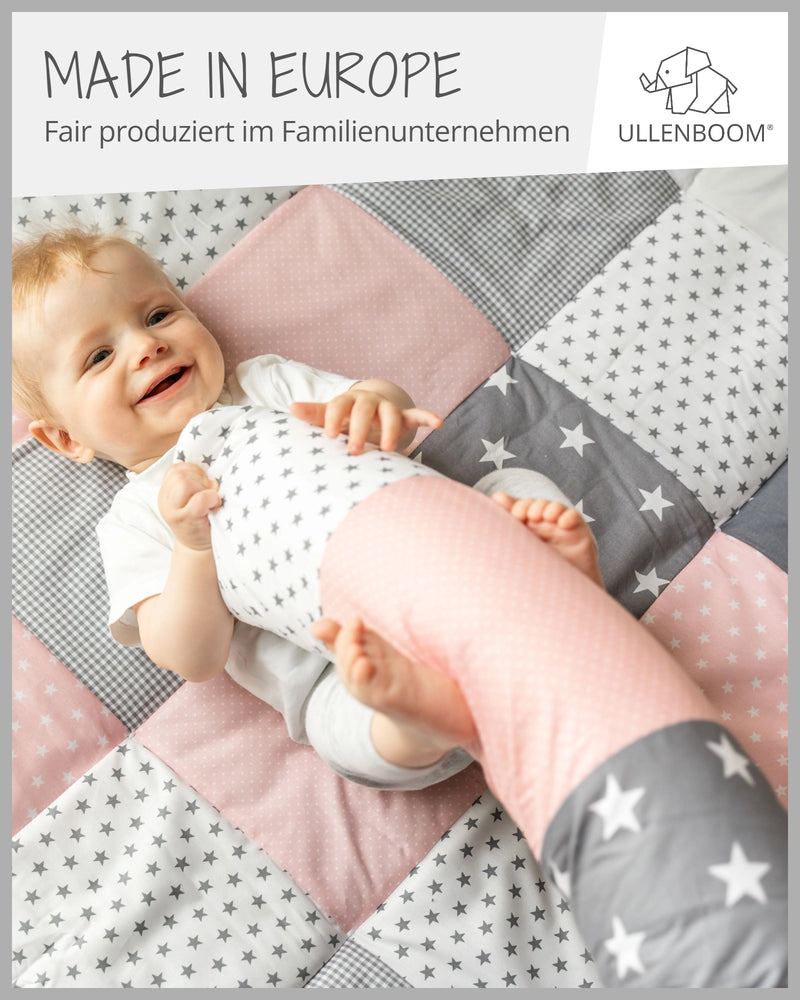 Baby Bettschlange ROSA GRAU-ULLENBOOM Baby