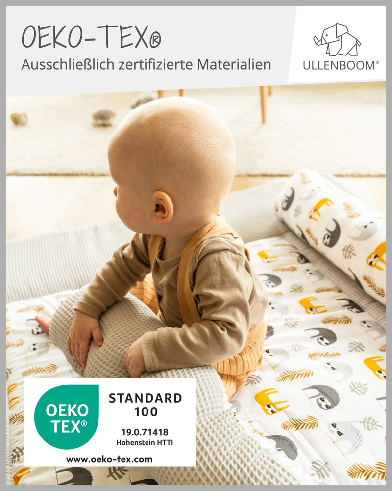 Baby Bettschlange GRAU FAULTIERE-ULLENBOOM Baby