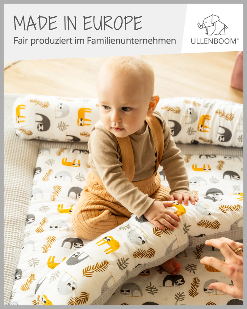 Baby Bettschlange GRAU FAULTIERE-ULLENBOOM Baby