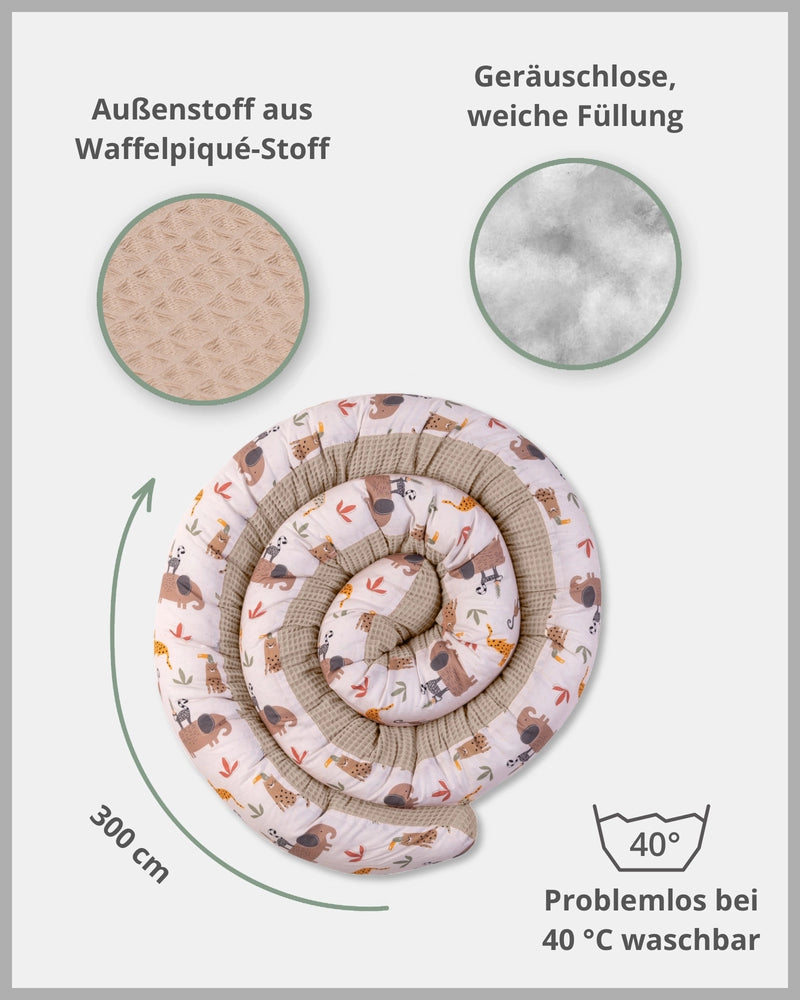 Baby Bettschlange SAND SAVANNE-ULLENBOOM Baby