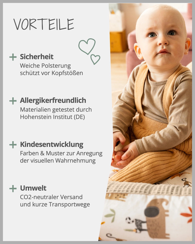 Baby Bettschlange SAND SAVANNE-ULLENBOOM Baby