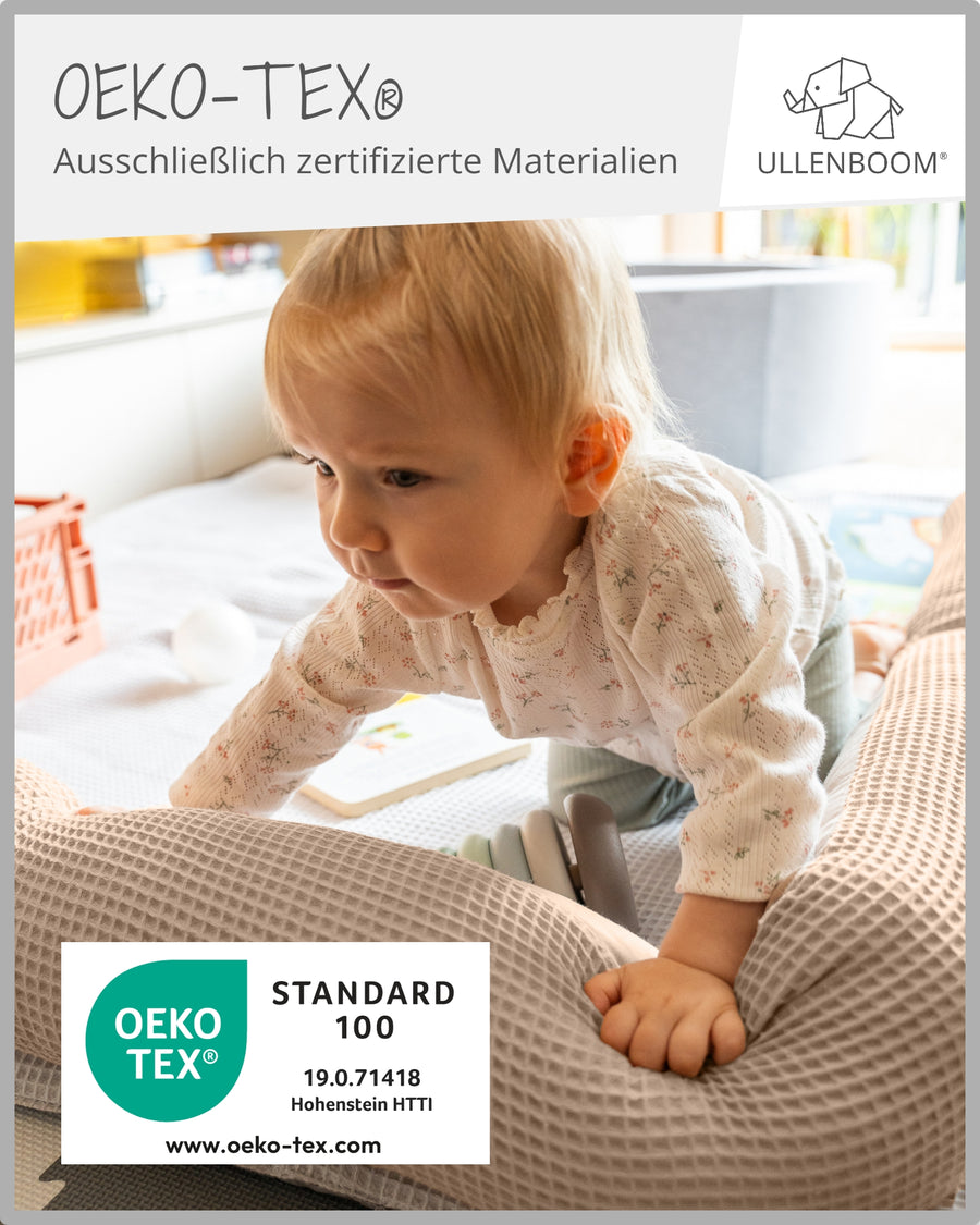 Baby Bettschlange Waffelpiqué SAND-ULLENBOOM Baby