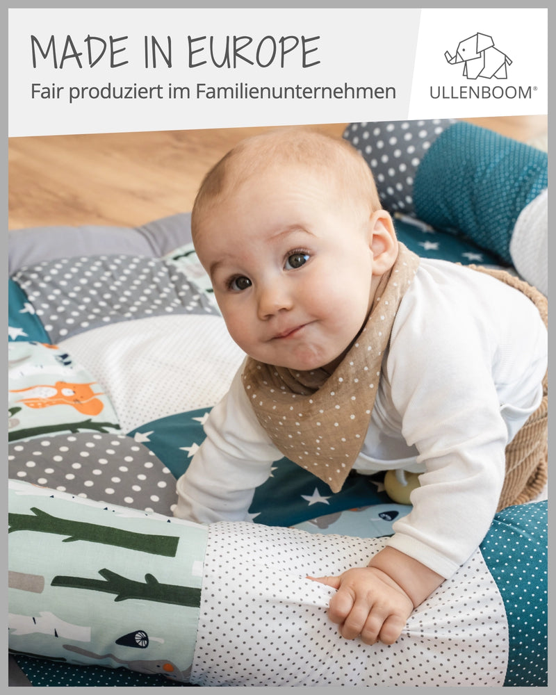 Baby Bettschlange WALDTIERE PETROL-ULLENBOOM Baby