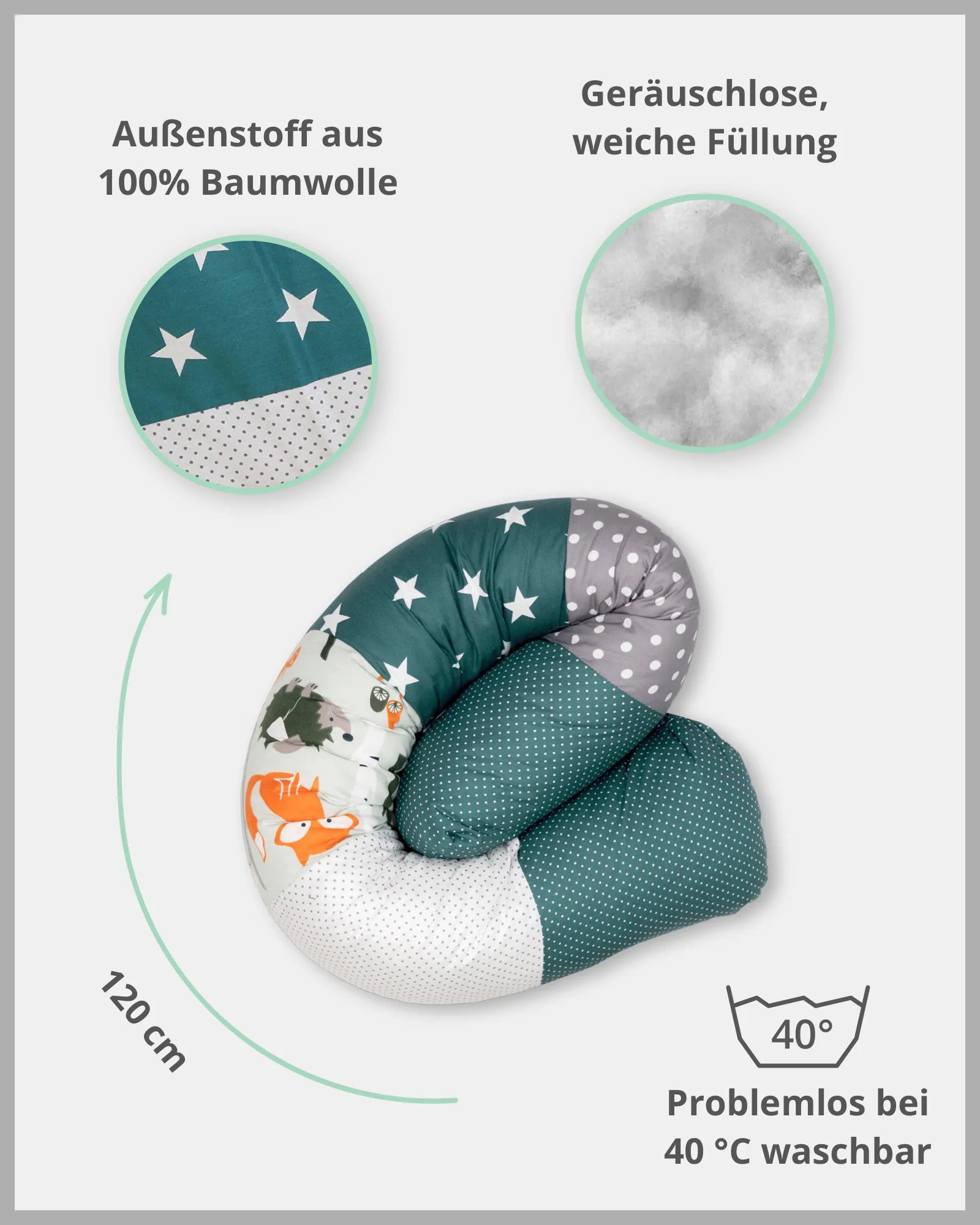 ullenboom-kuschelschlange-waldtiere-petrol-03-produktinfos-allgemein-120cm-ULLENBOOM Baby