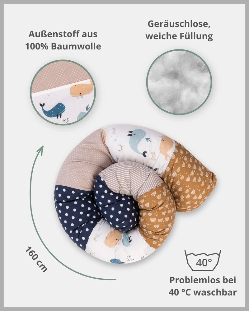 Baby Bettschlange WALE-ULLENBOOM Baby