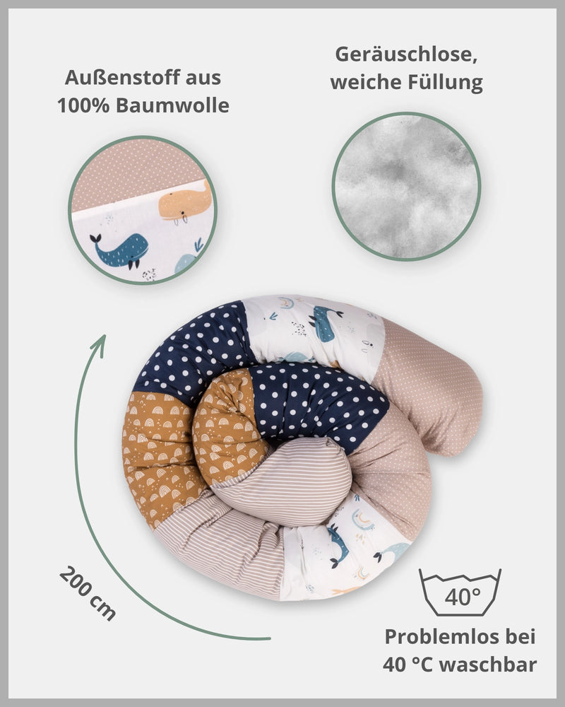 Baby Bettschlange WALE-ULLENBOOM Baby