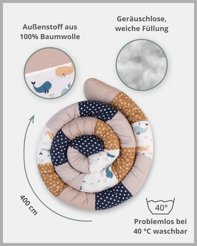 Baby Bettschlange WALE-ULLENBOOM Baby
