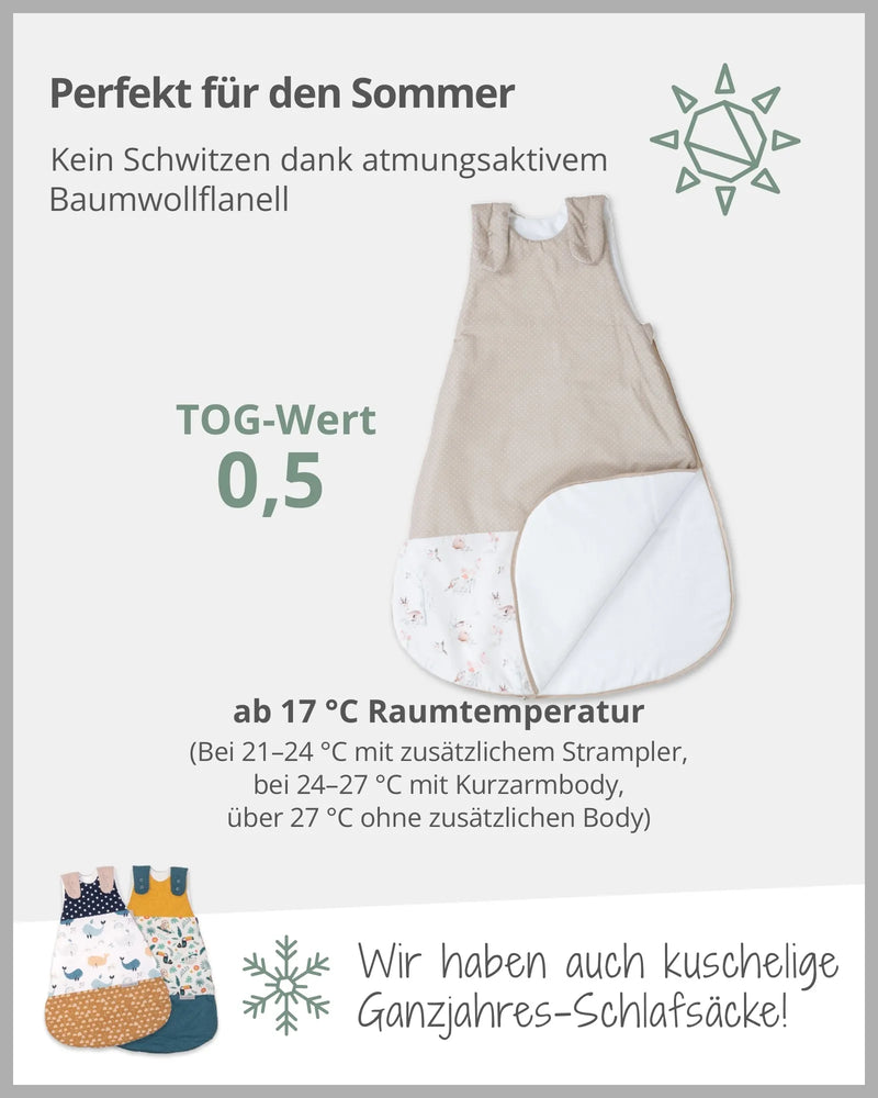 Schlafsack MÄRCHENWALD-göße, kleinkinder, Märchenwald, NEU, neugeborene, Patchwork, Schlafen & Kuscheln, Schlafsack, sommer, tog, winter_ULLENBOOM® Baby