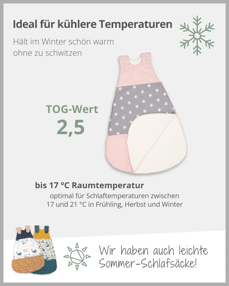 Schlafsack ROSA GRAU-ULLENBOOM Baby