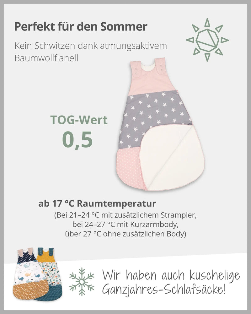 Schlafsack ROSA GRAU-ULLENBOOM Baby
