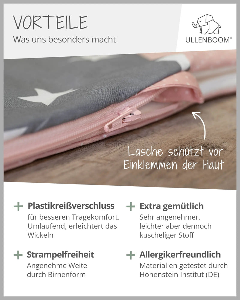 Schlafsack ROSA GRAU-ULLENBOOM Baby
