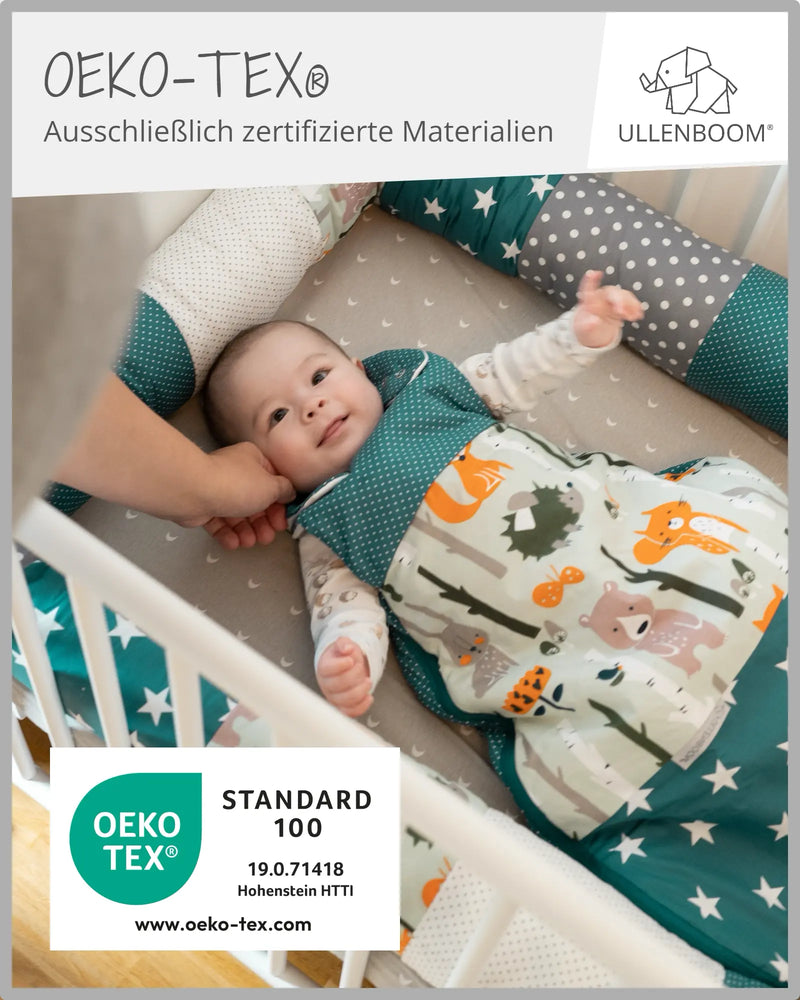 Schlafsack WALDTIERE PETROL-ULLENBOOM Baby