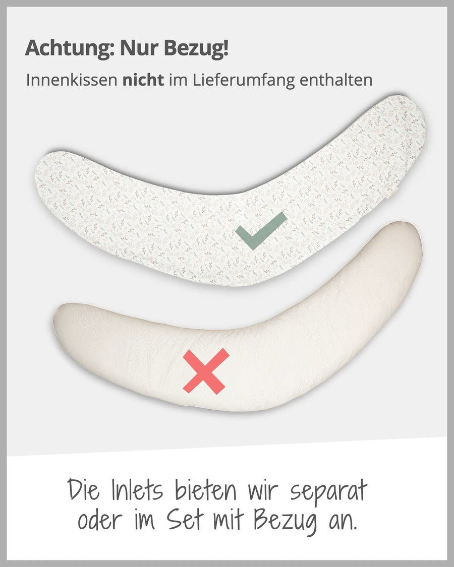 190 cm Stillkissen FLORAL SAND-ULLENBOOM Baby