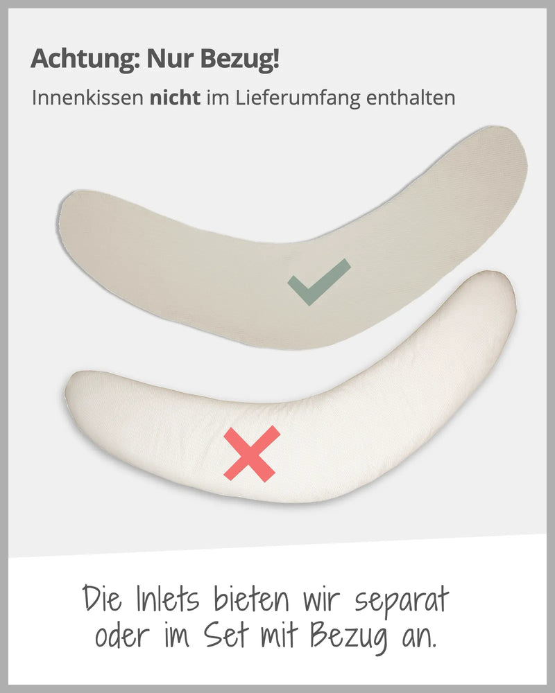 190 cm Stillkissen Waffelpiqué SAND-ULLENBOOM Baby