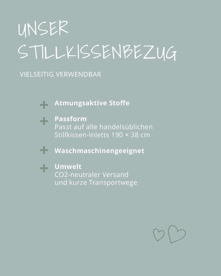 Vorteile des ULLENBOOM Stillkissenbezugs auf einen Blick