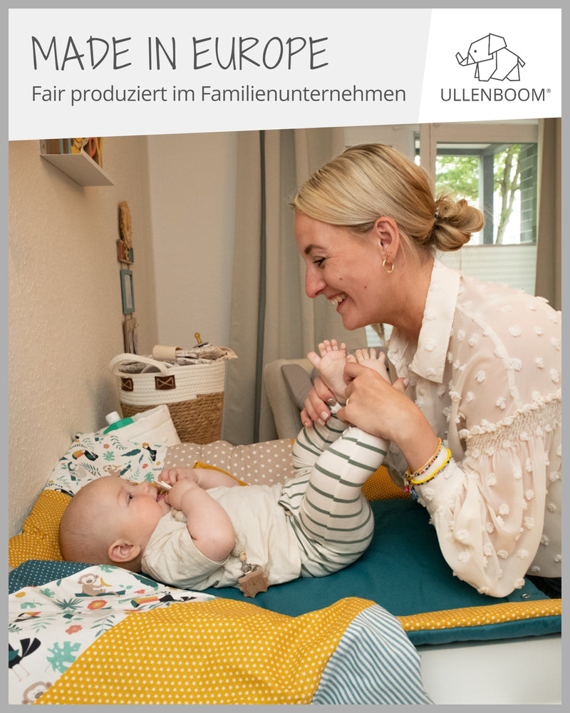 Wickelauflage Dschungel-ULLENBOOM Baby