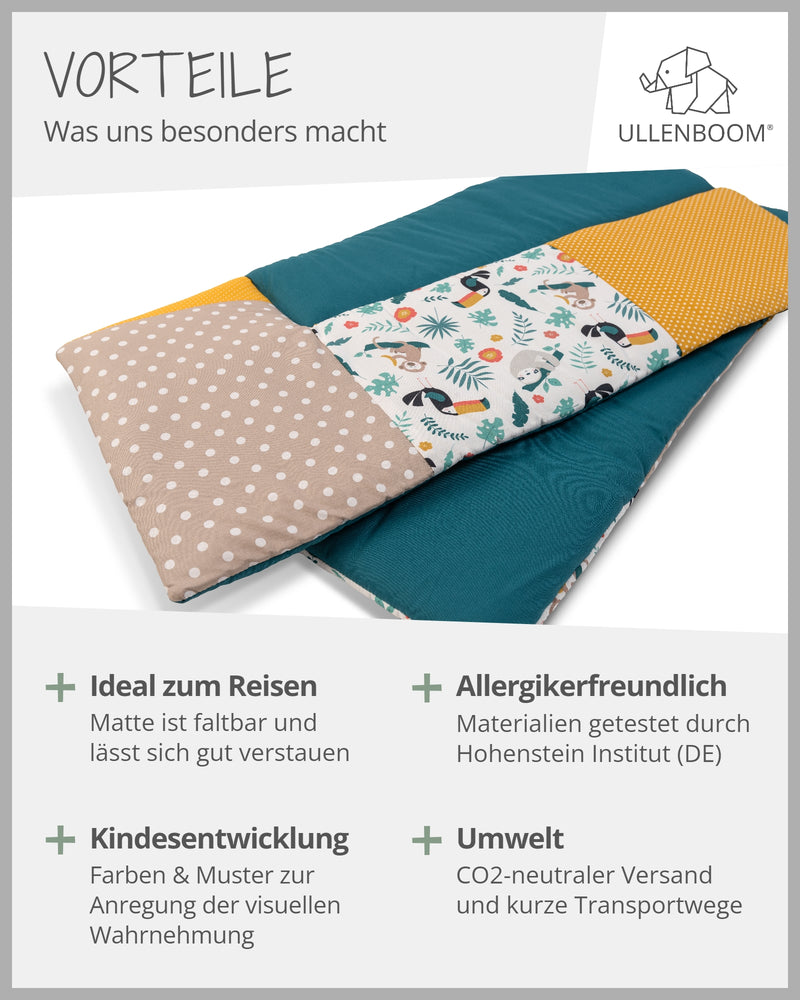 Wickelauflage Dschungel-ULLENBOOM Baby