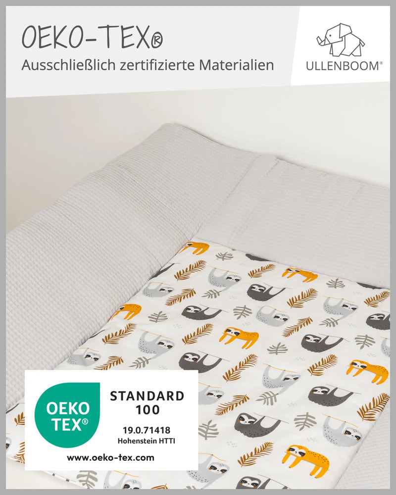 Wickelauflage GRAU FAULTIERE-ULLENBOOM Baby